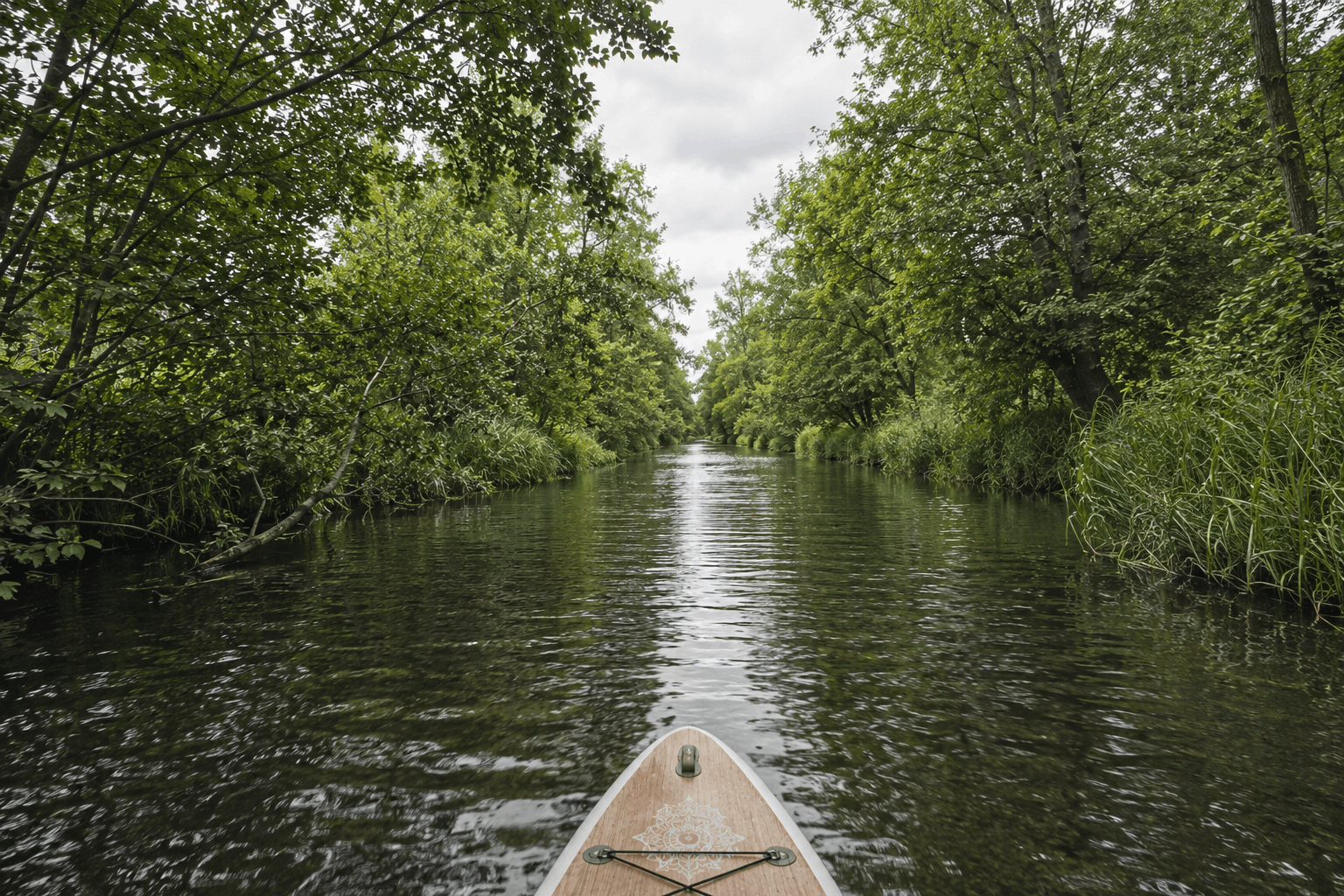 Mein Kopf wird auf dem Wasser leiser